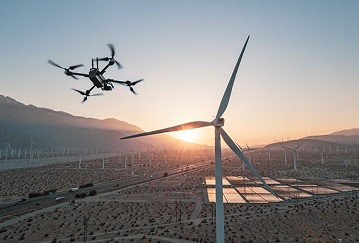 Enzo Powerline Inspection Drone Aerial Monitoring of Power Lines, Substations, and Wind Farms with Early Fault Detection